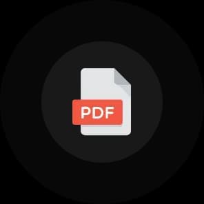 PDF document related to custom glass products, including shower doors, table tops, mirrors, tempered glass, and beveled glass edge options.
