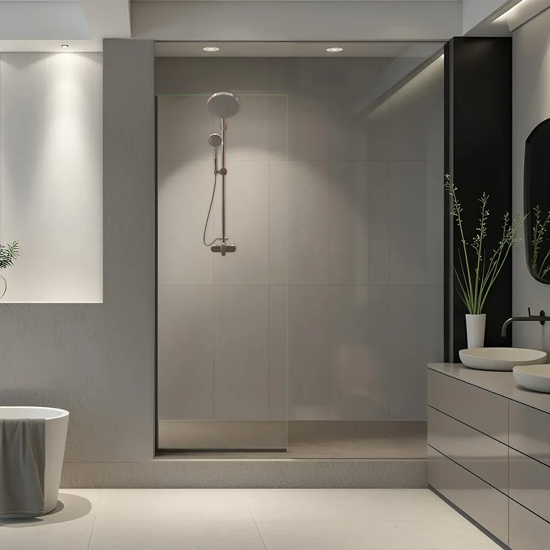 Tela shower door