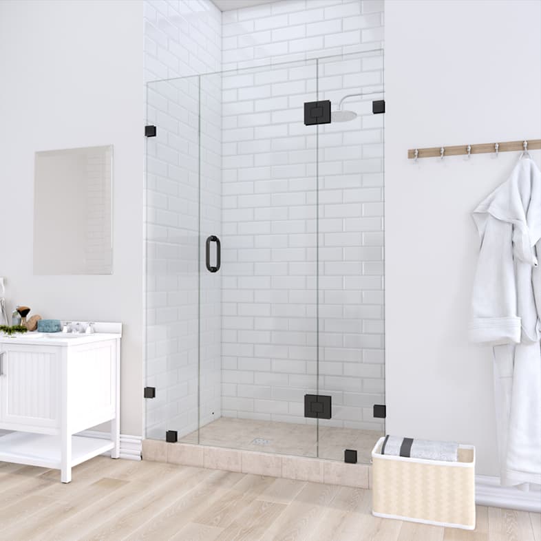 Prima™ Left Open Door & Panel Shower Door-1