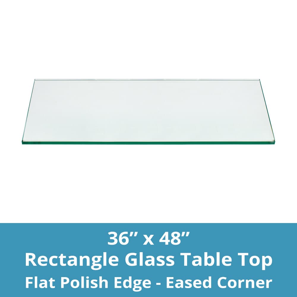 Rectangle Glass Table Tops