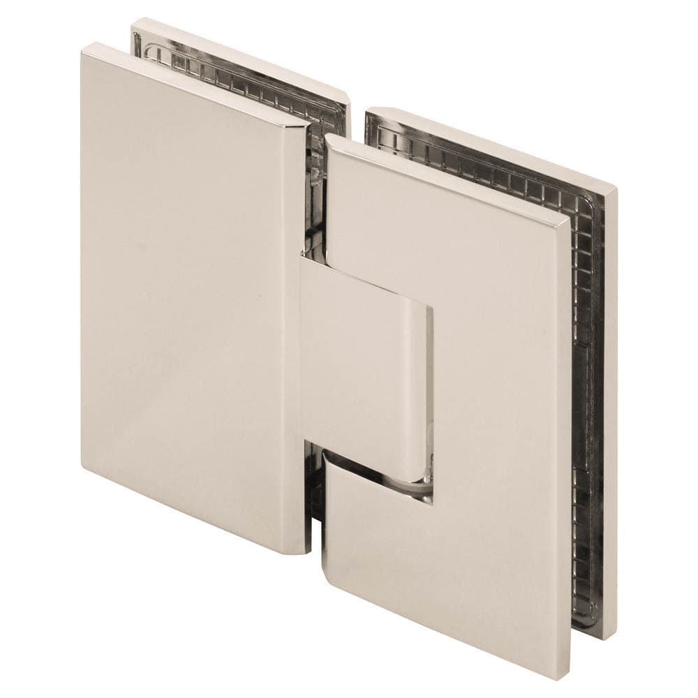 Venus 180-Degree Square Glass-to-Glass Shower Door Hinge