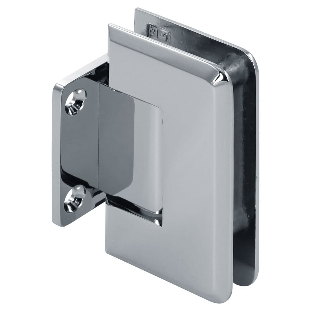 Pluto Short Back Wall Mount Beveled Shower Door Hinge