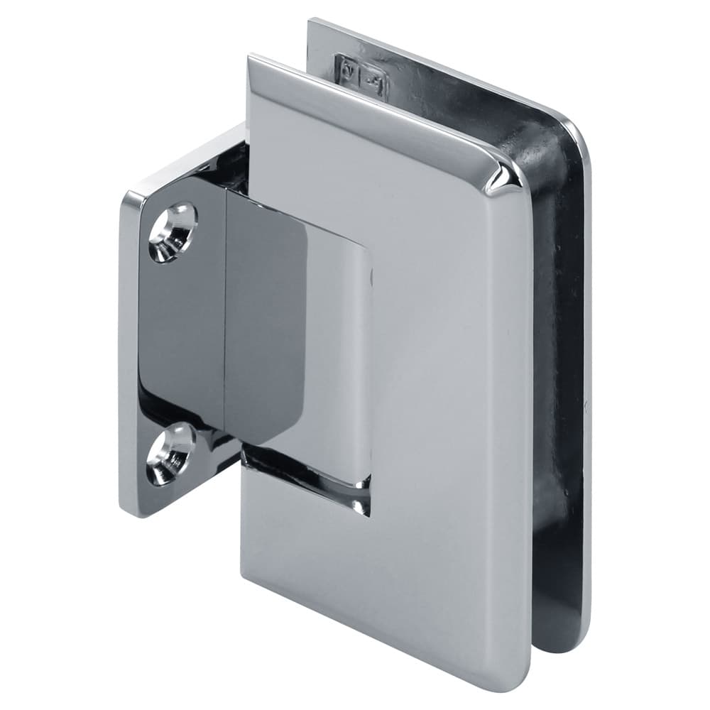 Pluto Short Back Wall Mount Beveled Shower Door Hinge