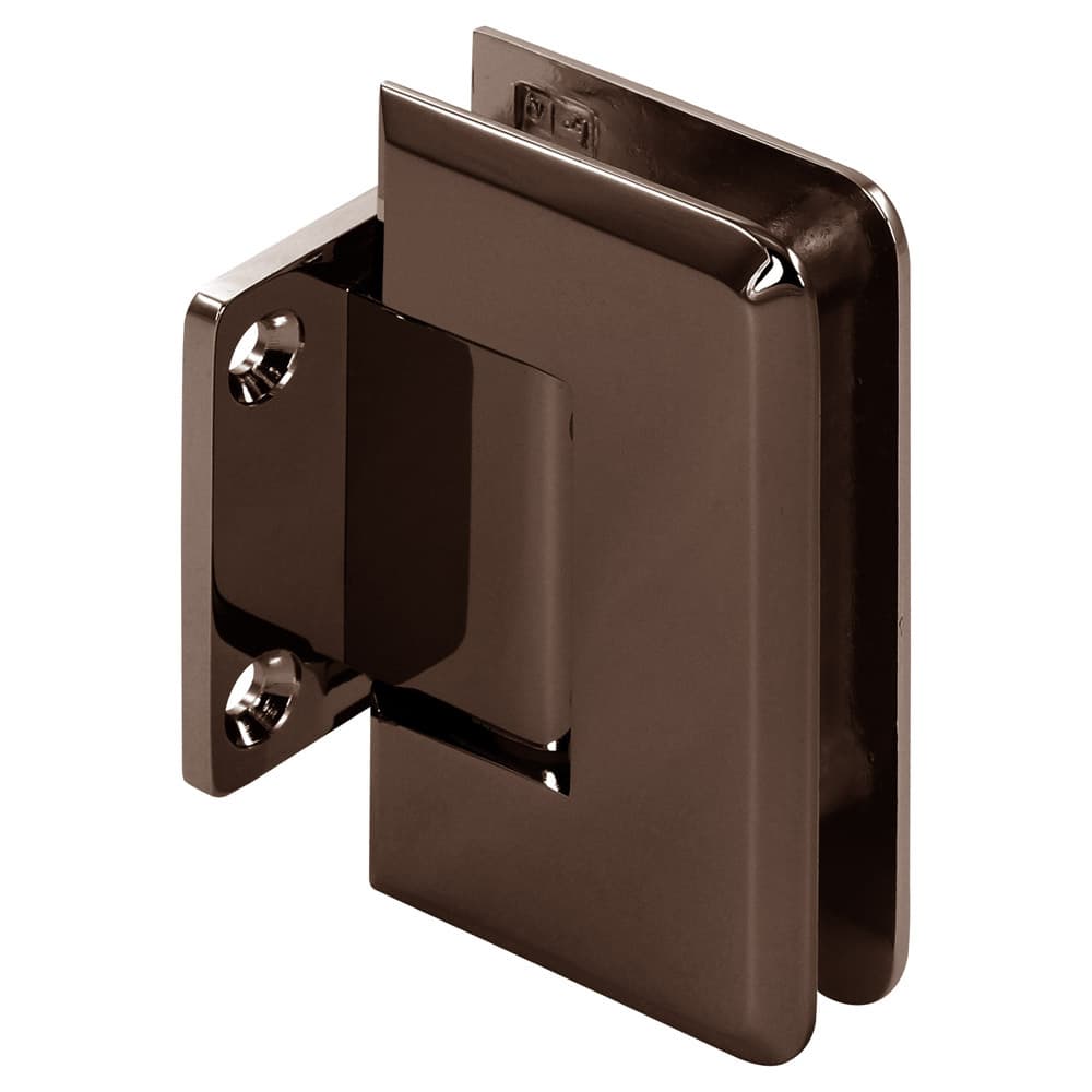 Pluto Short Back Wall Mount Beveled Shower Door Hinge