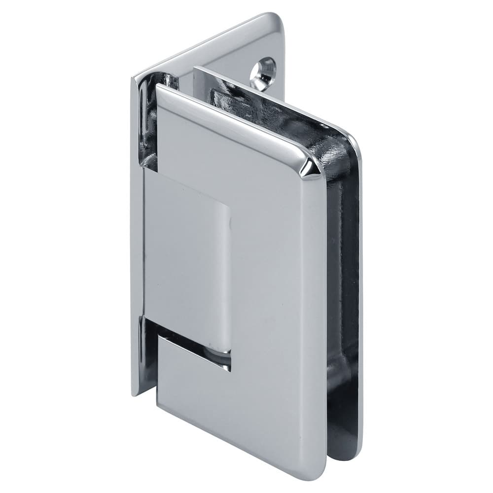 Pluto Offset Back Wall Mount Beveled Shower Door Hinge