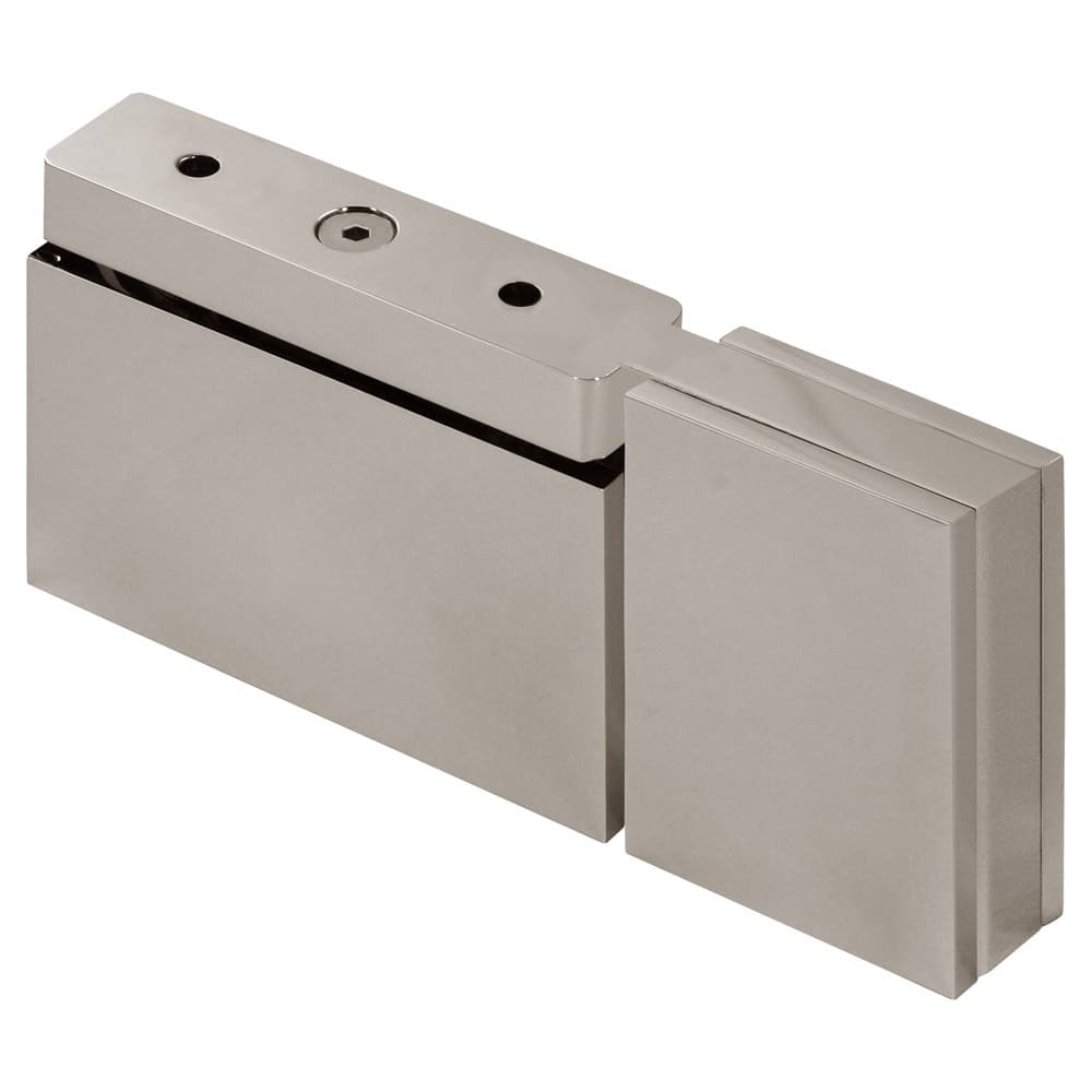 Mars Square Top Bottom Pivot Hinge with 180-Degree Attached U-Clamp