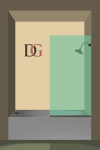 Bathtub Enclosures Fixed Right Side Single Bathtub Screen-0