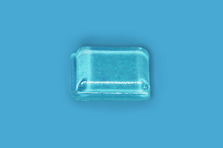 10.2mm x 2.5 mm Square Glass Table Top Bumpers, Non-Slip Pads I Pad 242 PCS