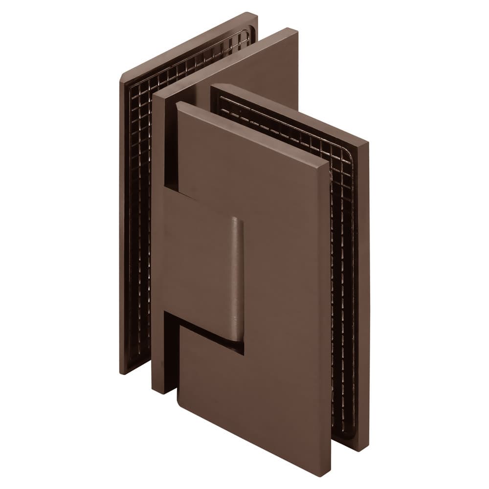 Venus 90 Degree Glass-to-Glass Square Shower Hinge