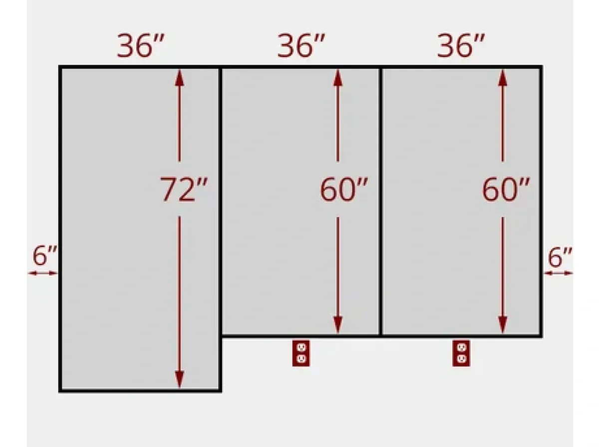 Diagram showcasing dimensions for custom glass applications including shower doors and table tops, with measurements of 36, 60, and 72 for precise installations, emphasizing the use of tempered and beveled glass edges.
