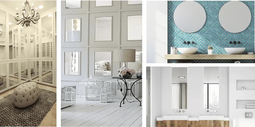 Elegant spaces featuring custom mirrors, stylish shower doors, and luxurious table tops. Showcasing modern designs with tempered glass and beveled glass edges for a sophisticated finish.