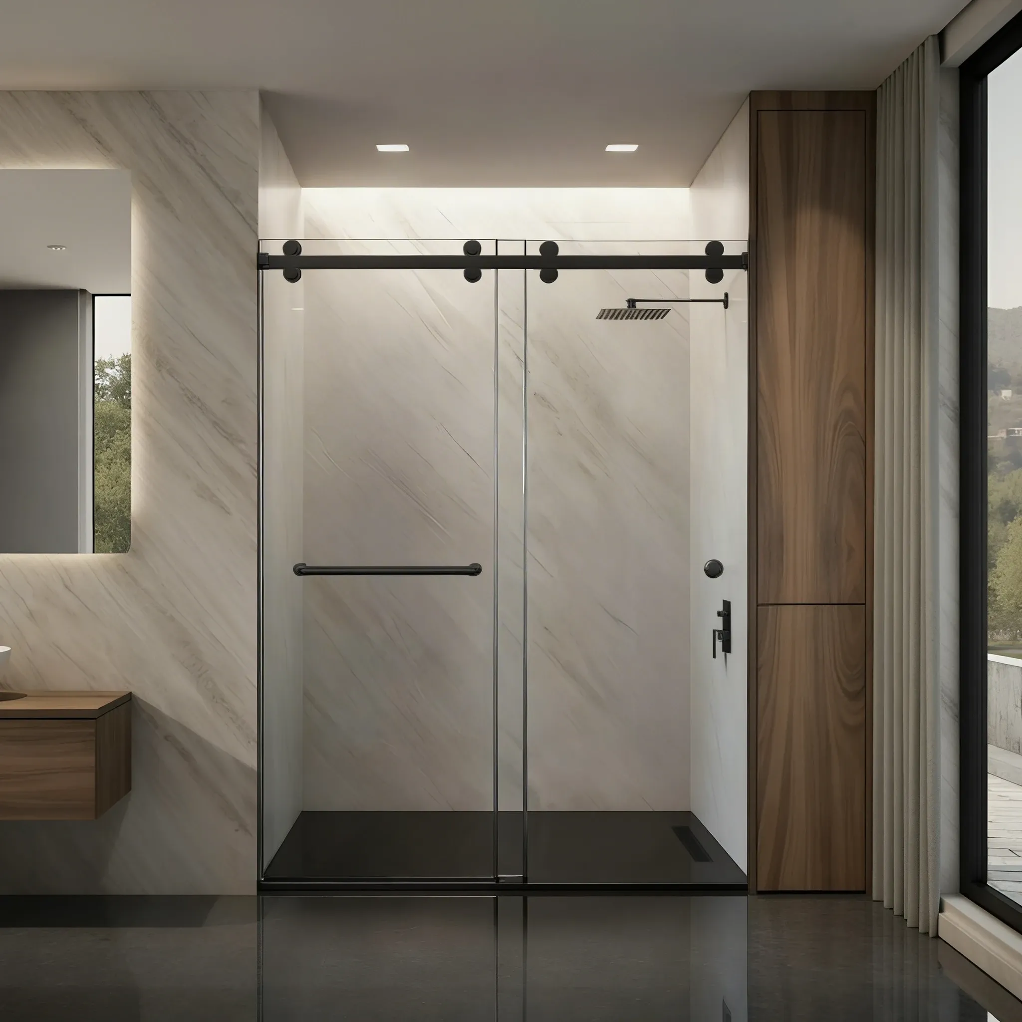 Eclipse shower door series