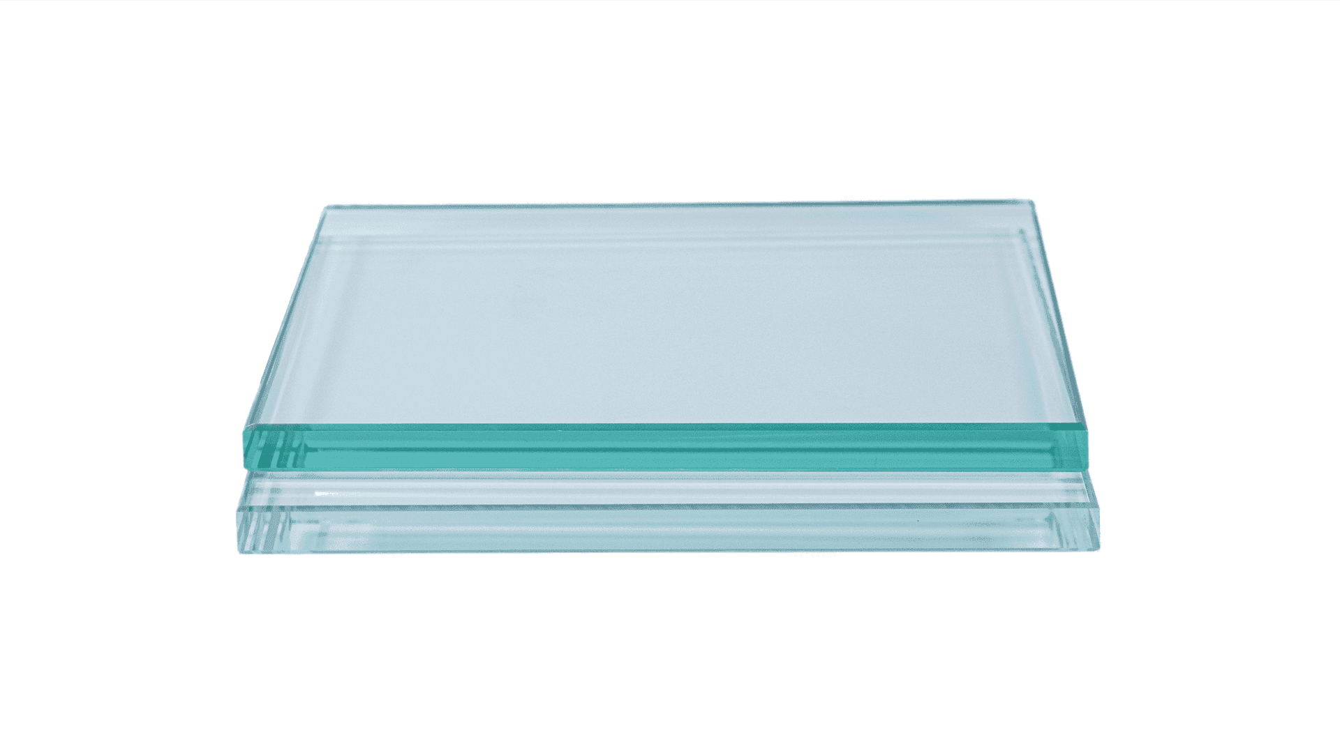 Custom tempered glass tabletop with a beveled glass edge, suitable for shower doors, mirrors, and other glass applications.