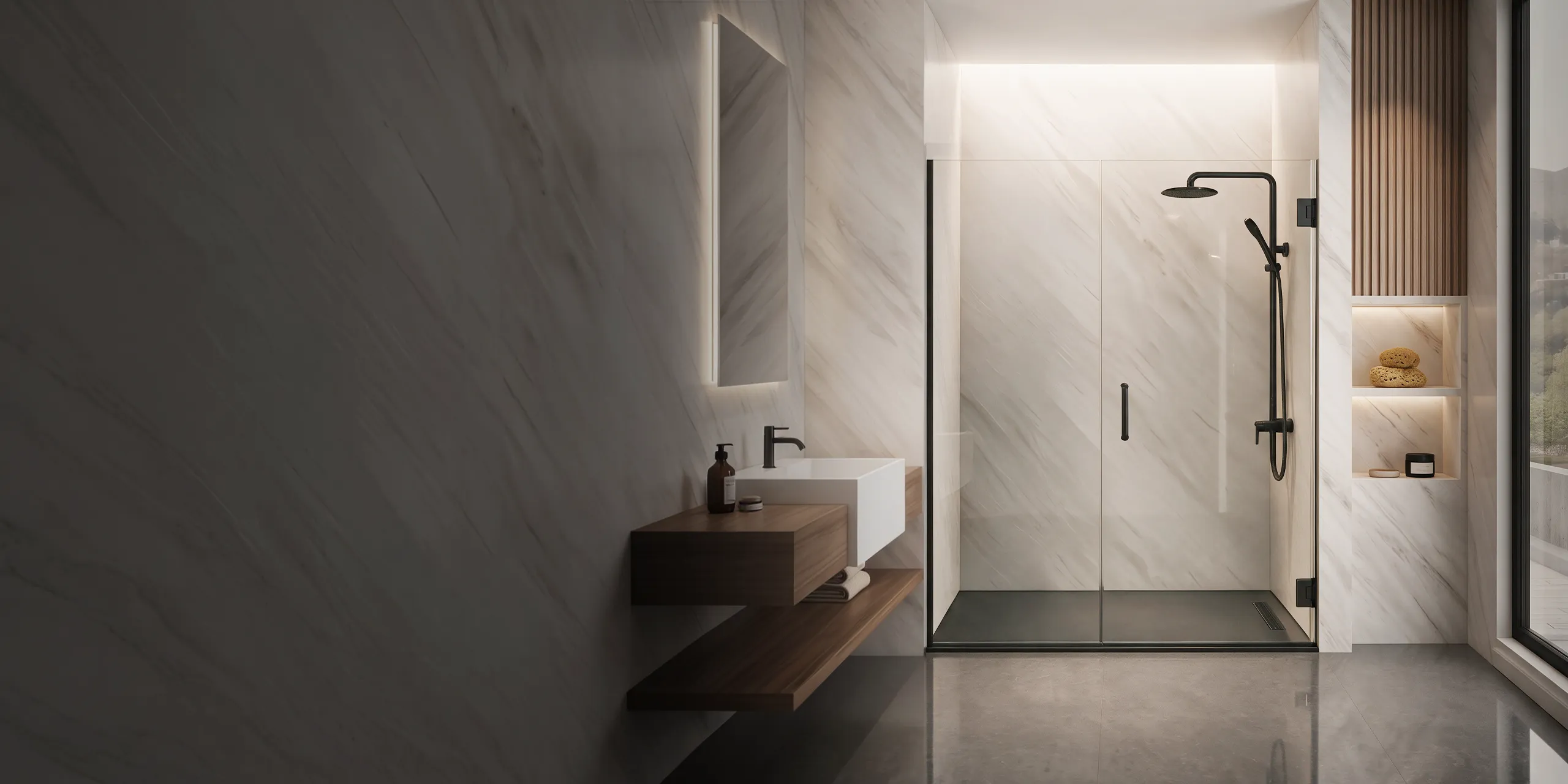 Hinged Shower Doors