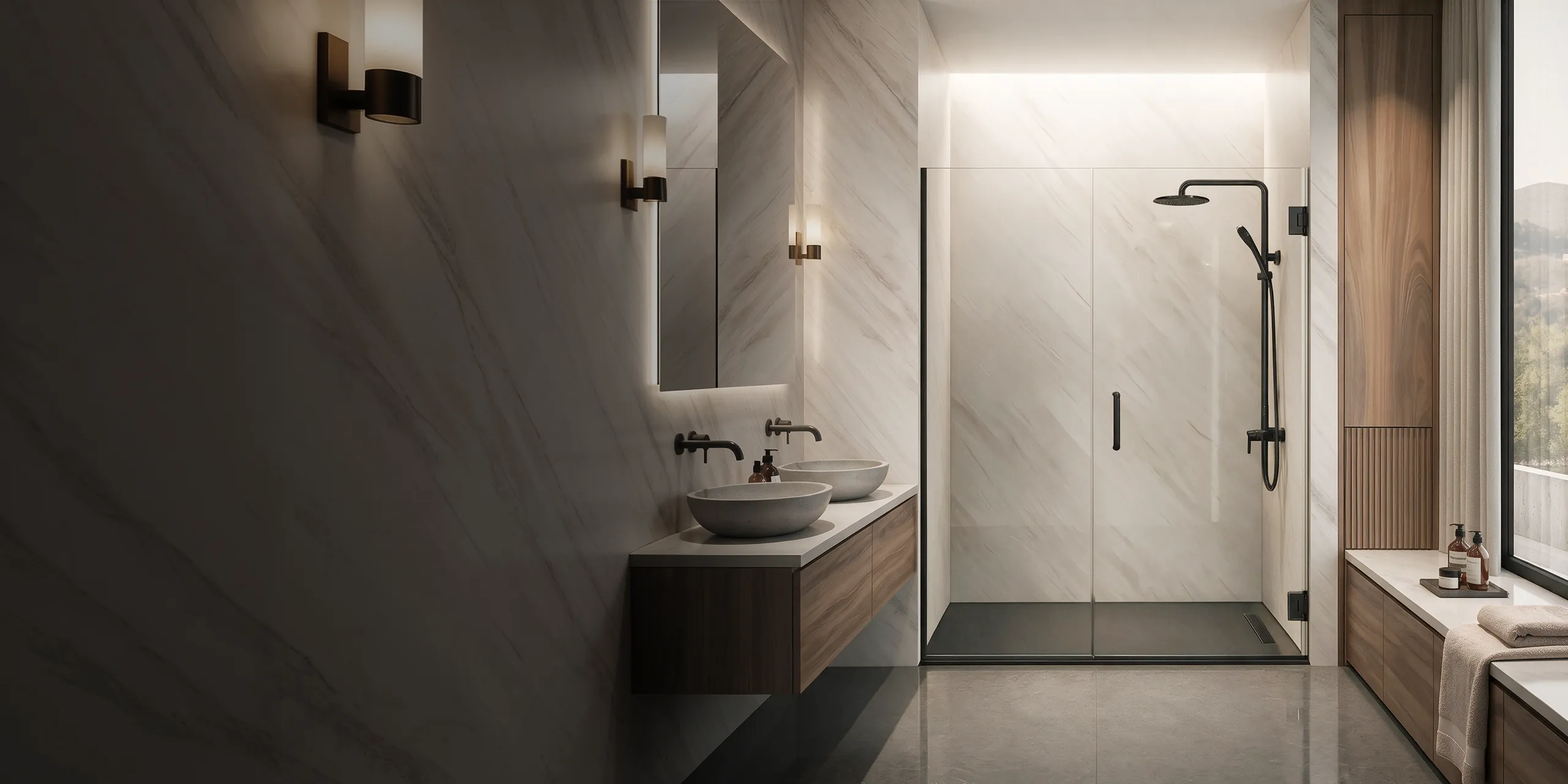 Hinged Shower Doors