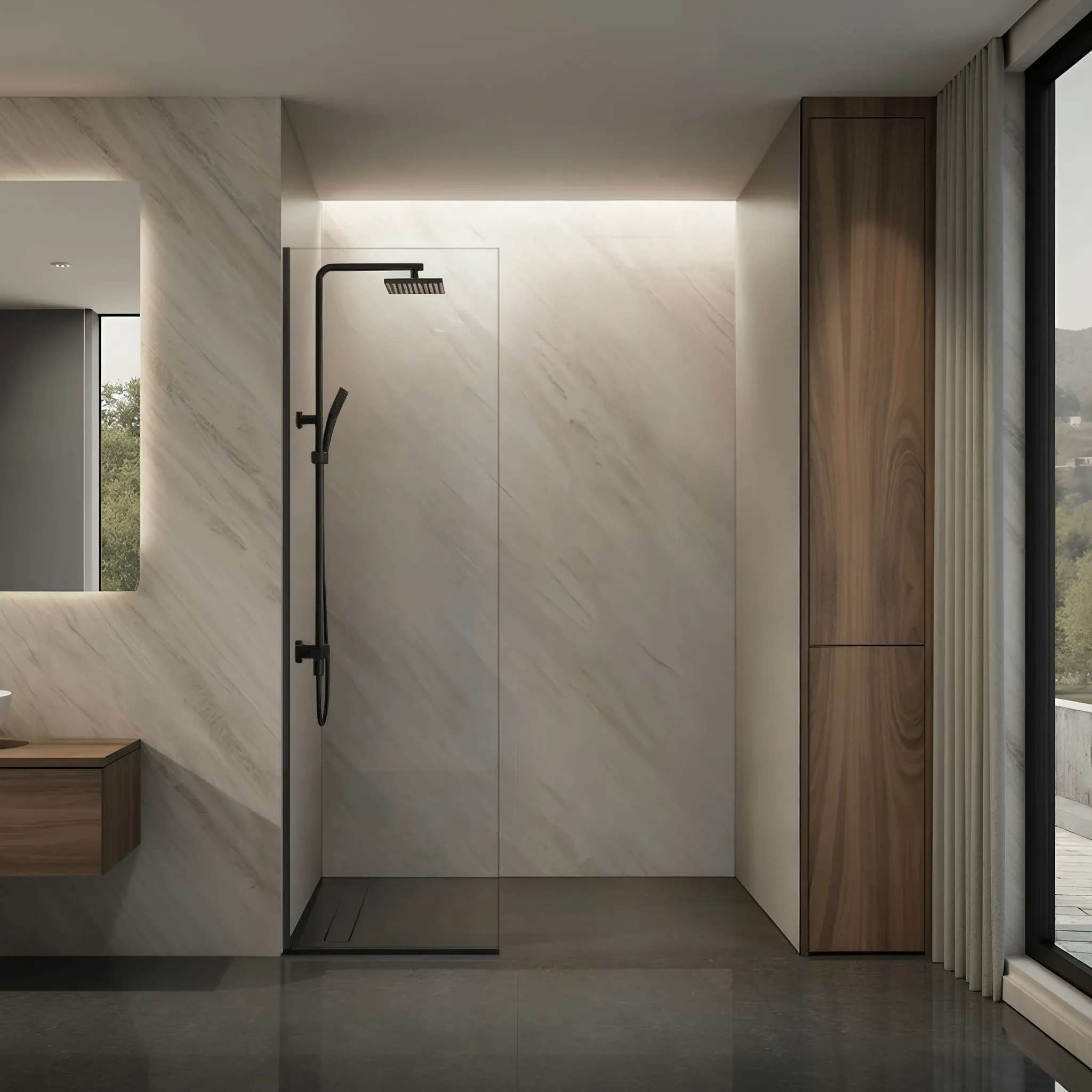 Tela shower door series