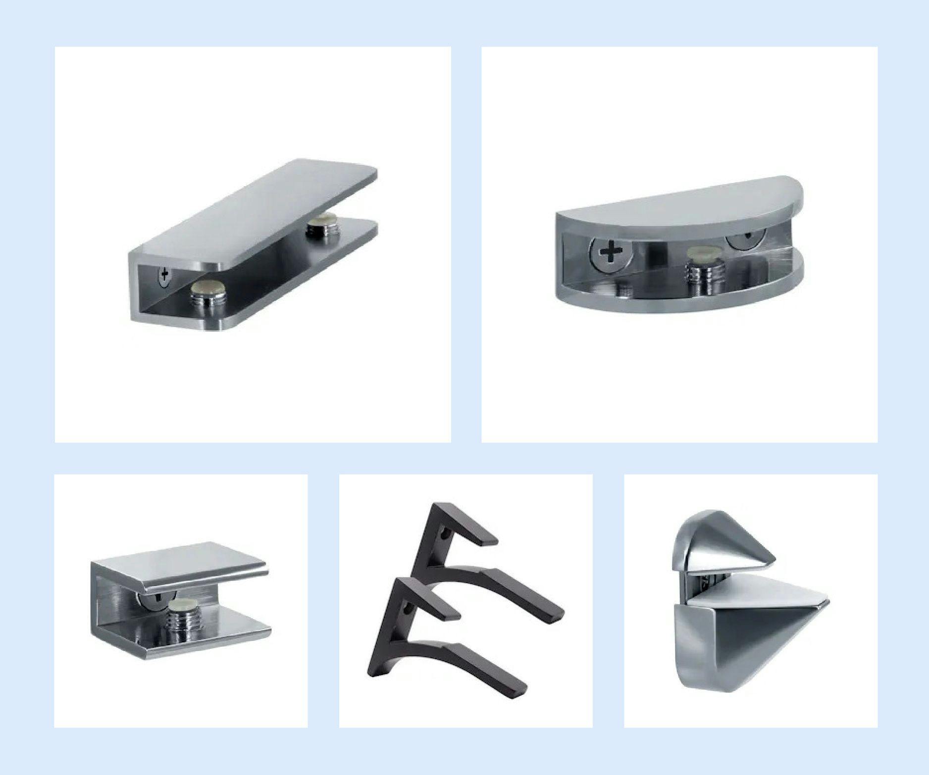 collection of shelf brackets